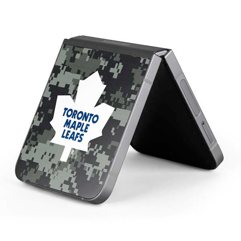 NHL Toronto Maple Leafs Camo Galaxy Z Flip6 Skin